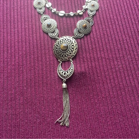 Brass necklace - Picture 5 of 8